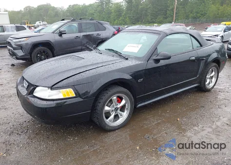 2000 Ford Mustang Gt z USA, uszkodzony, nr VIN 1FAFP45X0YF202998